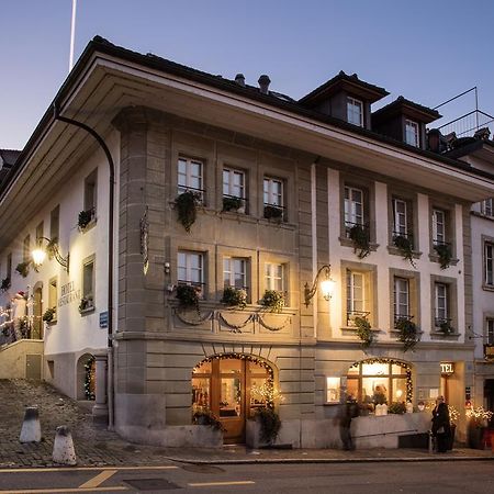 Hotel Restaurant Au Sauvage Fribourg Exteriér fotografie