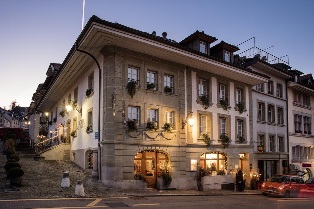 Hotel Restaurant Au Sauvage Fribourg Exteriér fotografie