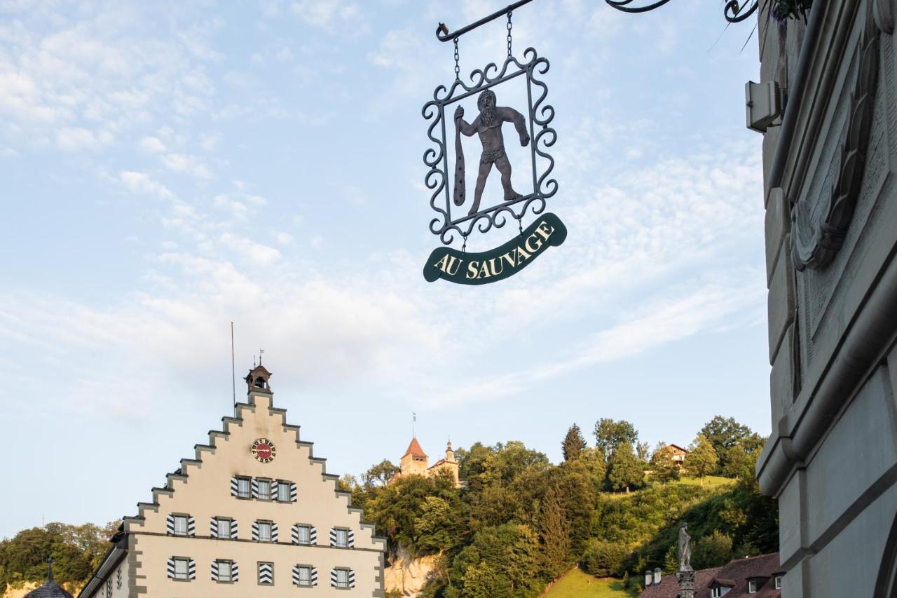 Hotel Restaurant Au Sauvage Fribourg Exteriér fotografie